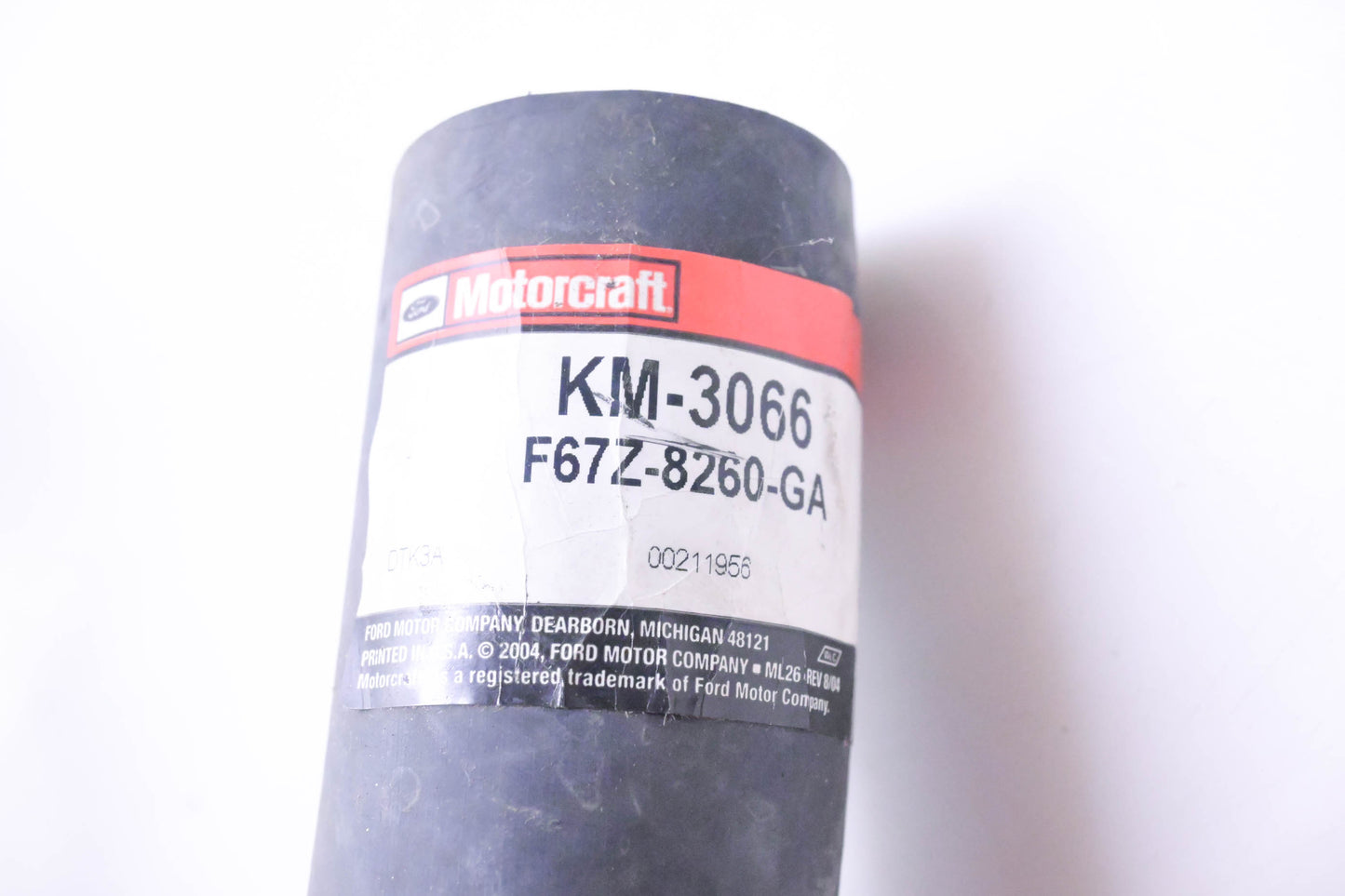 New OEM Ford F67Z-8260-GA, KM-3066 Radiator Coolant Hose NOS