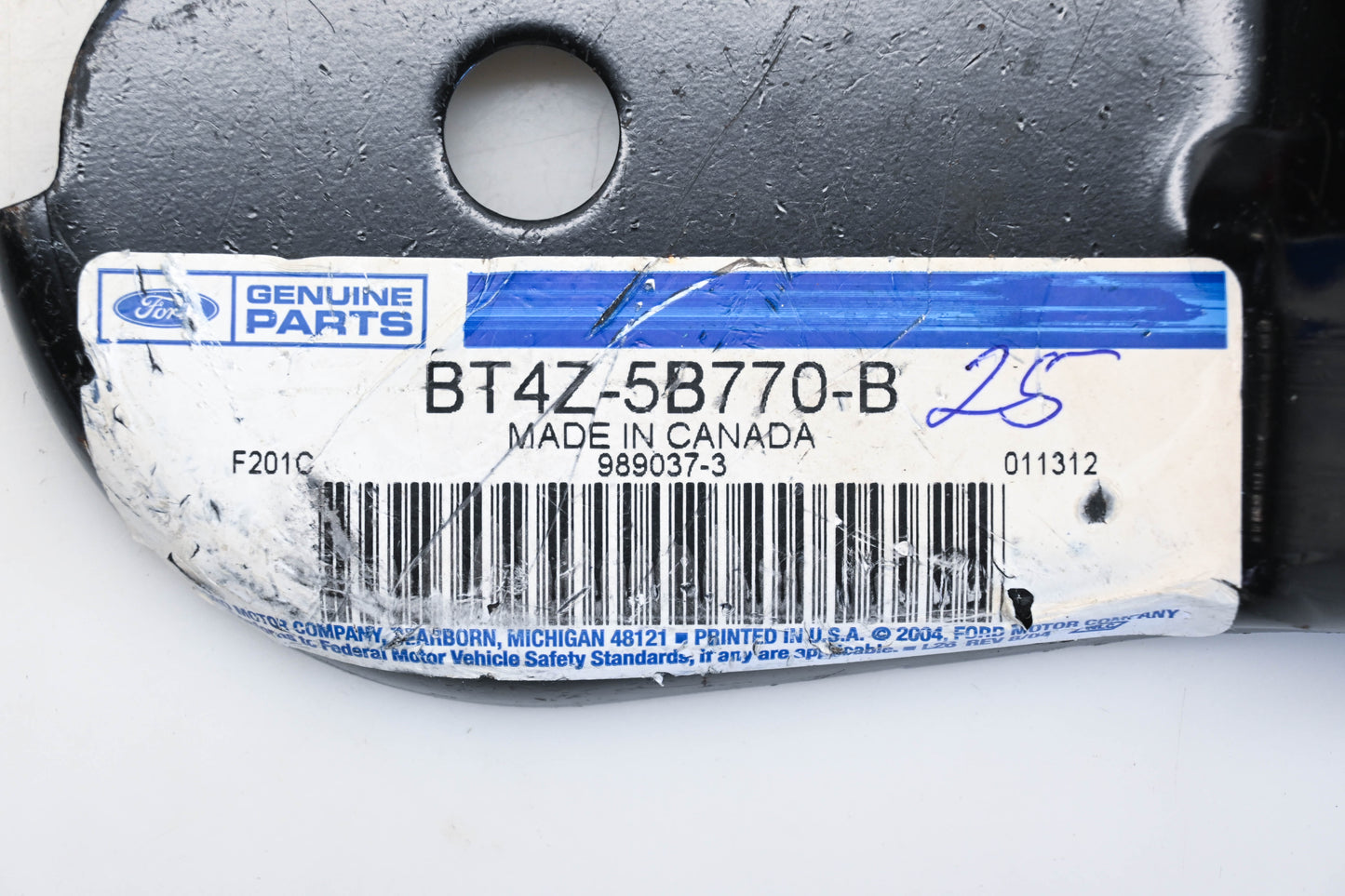 New OEM Ford BT4Z-5B770-B, BT43-5B770-BC Suspension Crossmember Reinforcement Bracket NOS