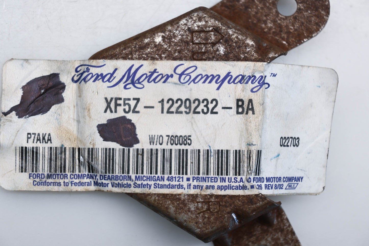 New OEM Ford XF5Z-1229232-BA Bracket NOS