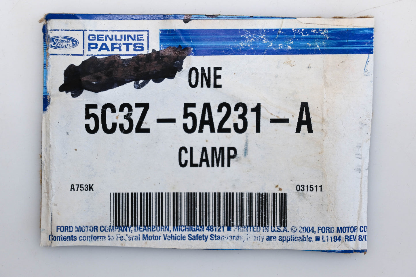 New OEM Ford 5C3Z-5A231-A 3.5" Exhaust Clamp NOS