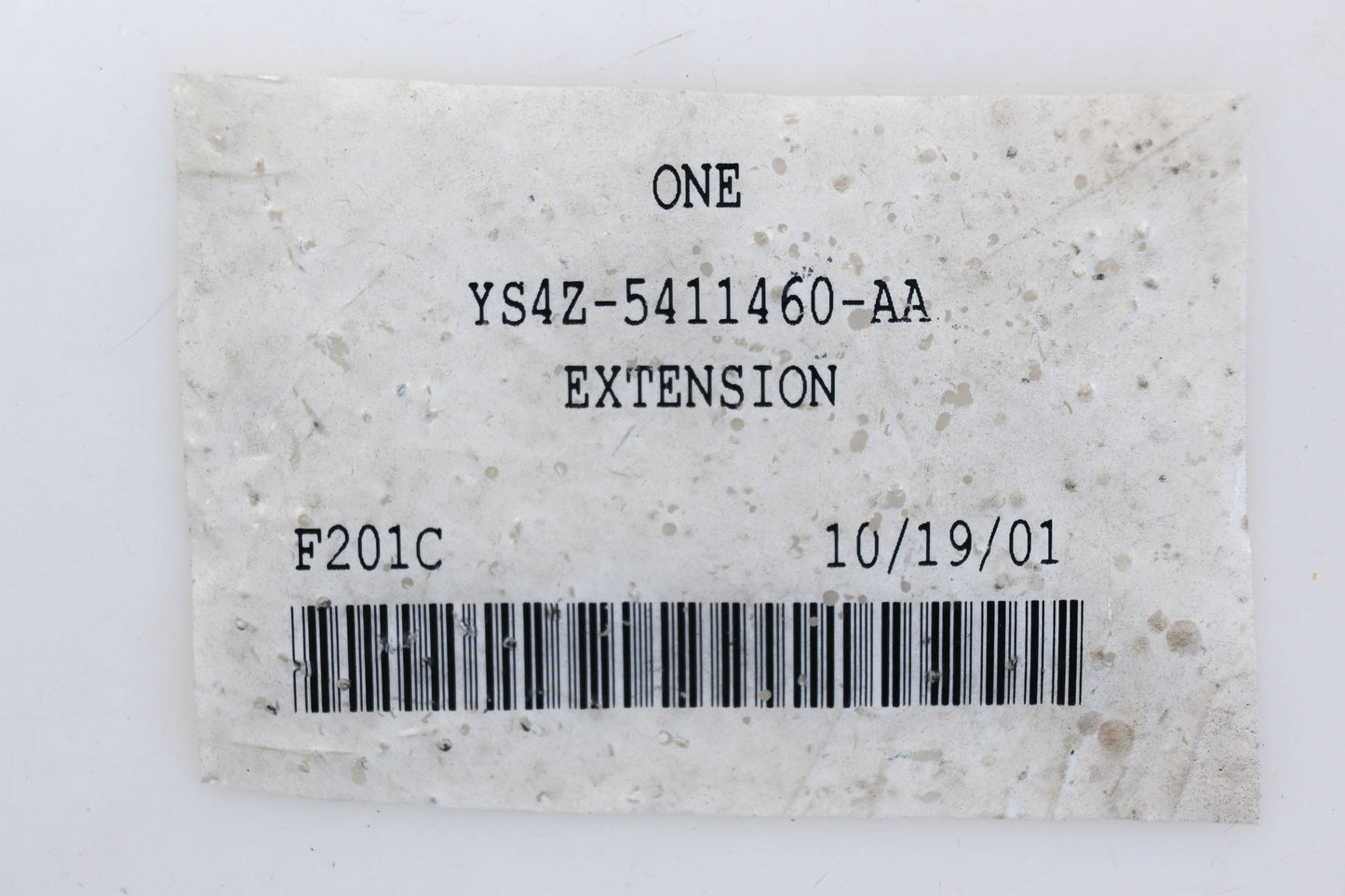 New OEM Ford YS4Z-5411460-AA 2000-2003 Focus Gas Tank Heat Shield Extension NOS
