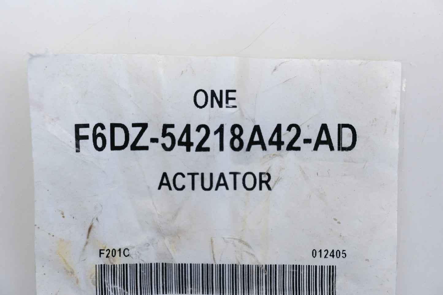 New OEM Ford F6DZ-54218A42-AD, F8DB-54218A42-AA Front Right Door Lock Actuator Assembly NOS