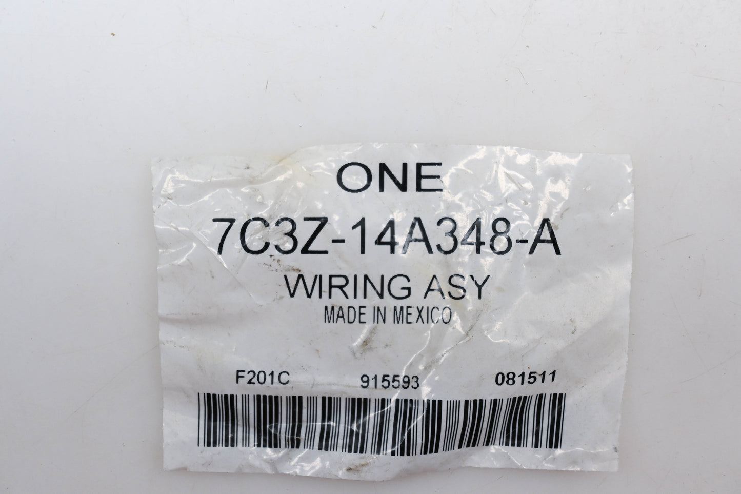 New OEM Ford 7C3Z-14A348-A, 7C3T-14A348-AC Trailer Hitch Brake Control Wiring Assembly NOS