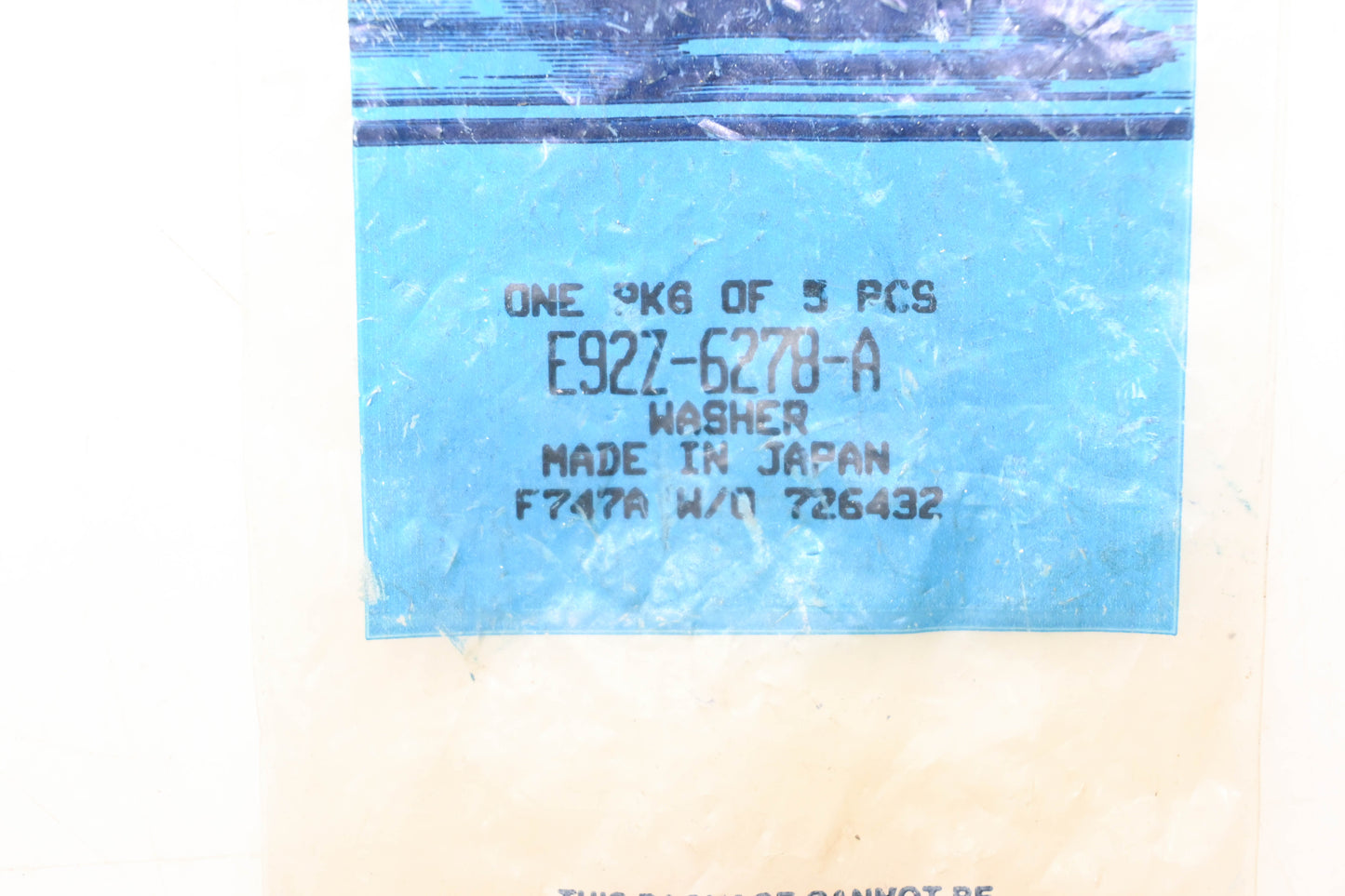 New OEM Ford E92Z-6278-A Washer NOS