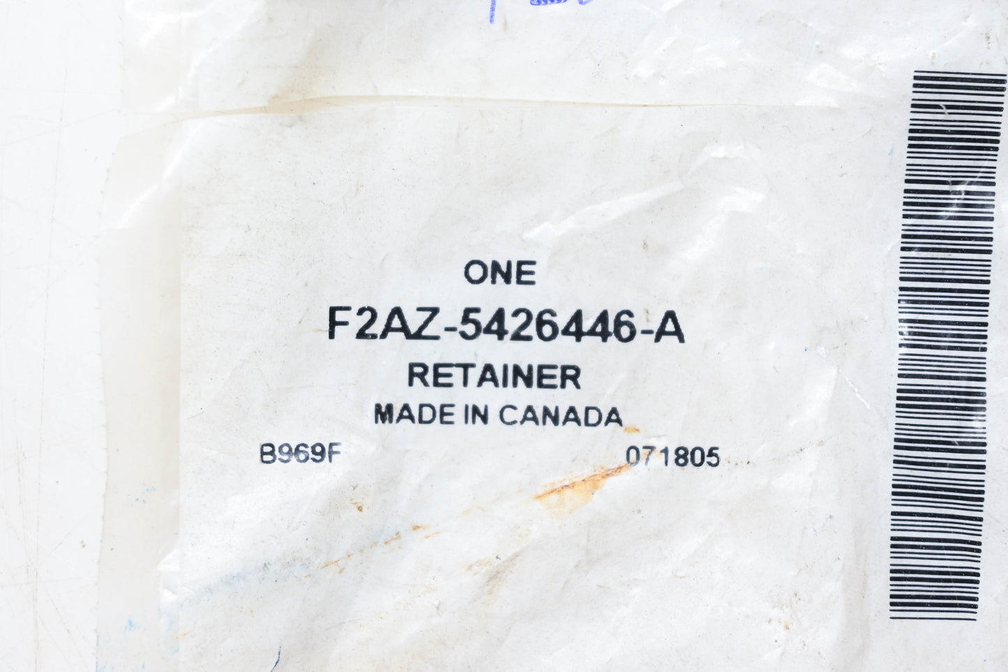 New OEM Ford F2AZ-5426446-A Lock Rod Retainer NOS