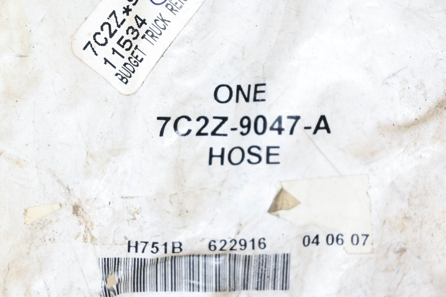 New OEM Ford 7C2Z-9047-A Connecting Hose NOS
