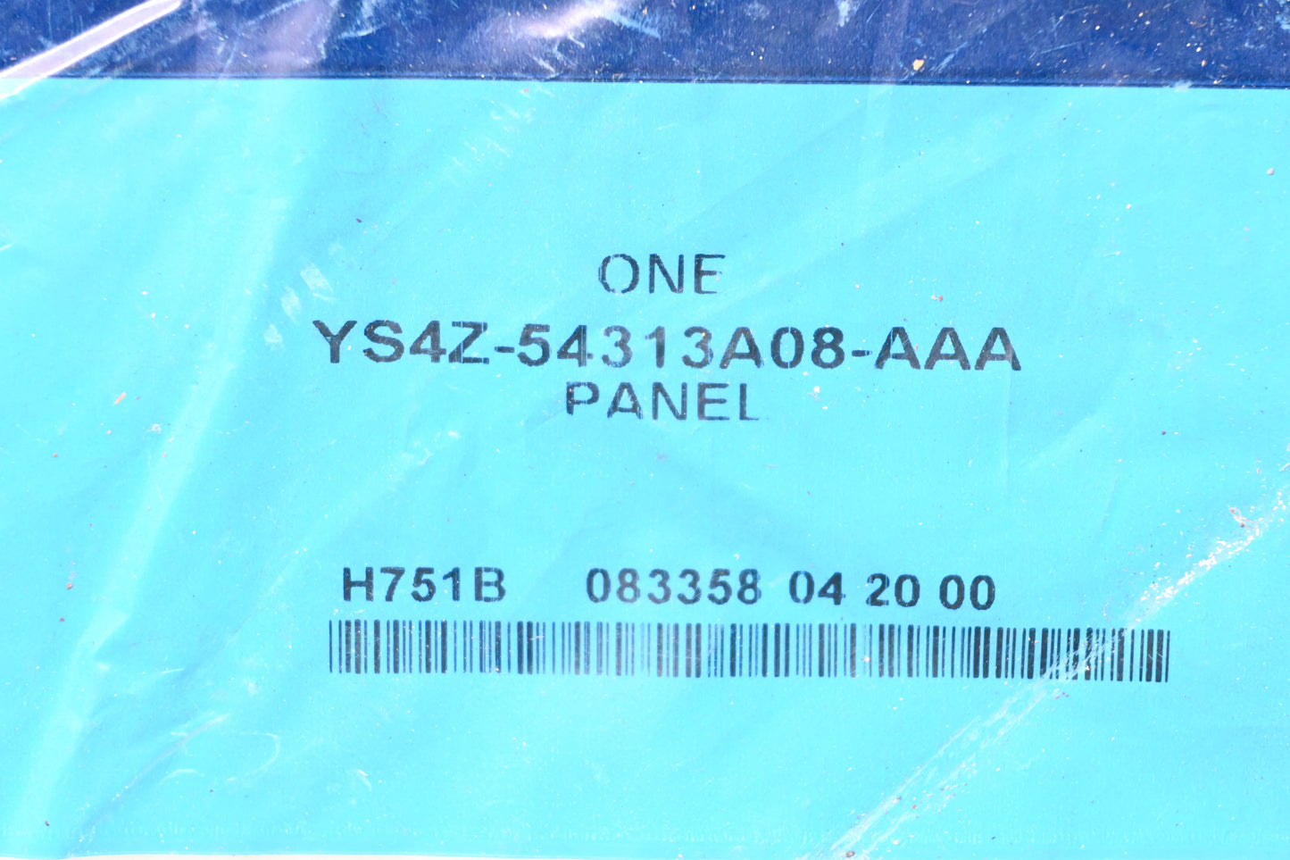 New OEM Ford YS4Z-54313A08-AAA, YS41-F313A08-AAW Panel NOS