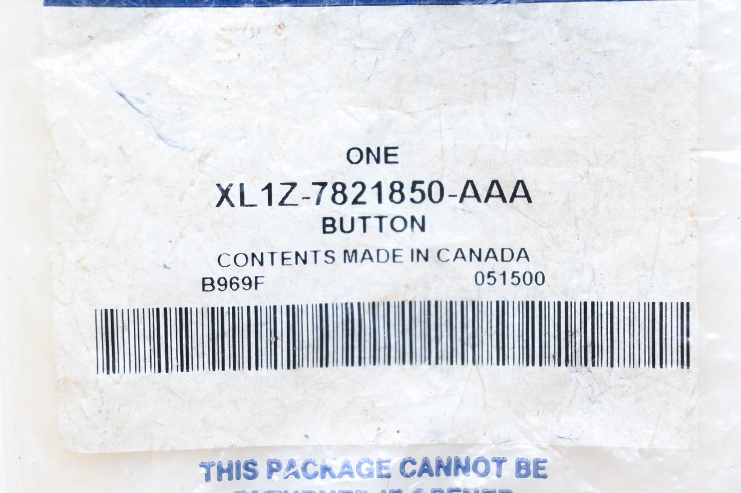 New OEM Ford XL1Z-7821850-AAA Door Lock Inner Push-Button NOS