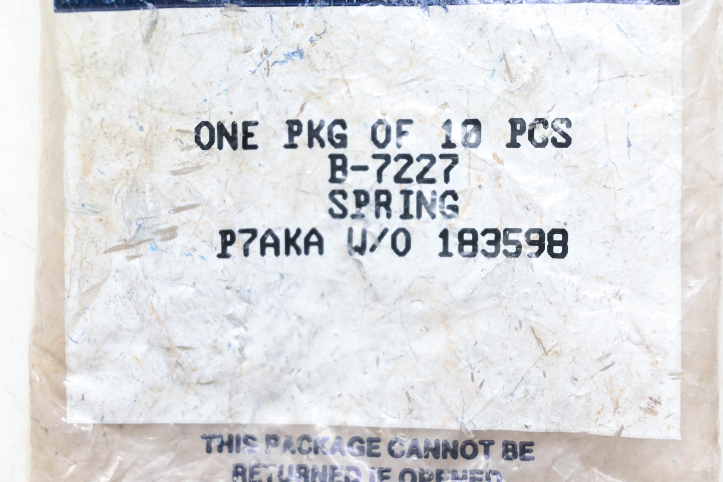 New OEM Ford B-7227 Gear Shift Lever Spring NOS