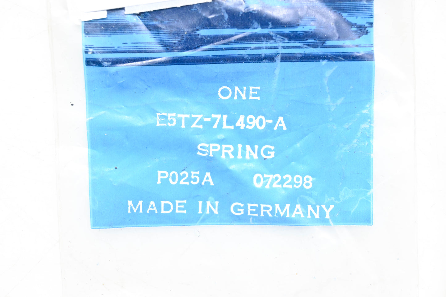 New OEM Ford E5TZ-7L490-A Spring NOS