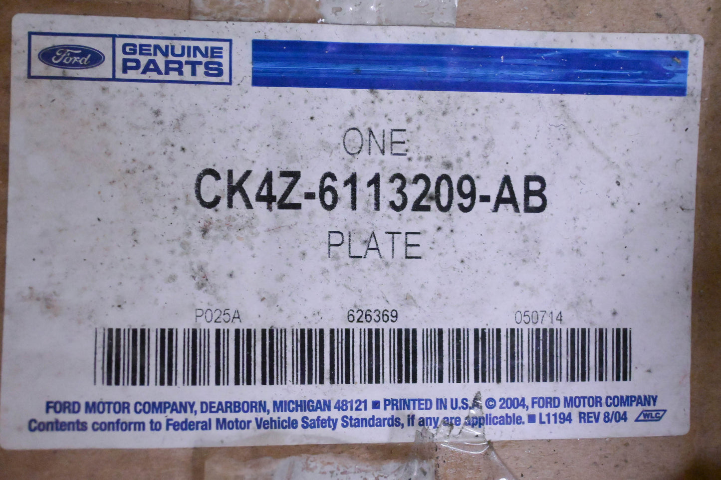New OEM Ford CK4Z-6113209-AB Door Scuff Plate NOS