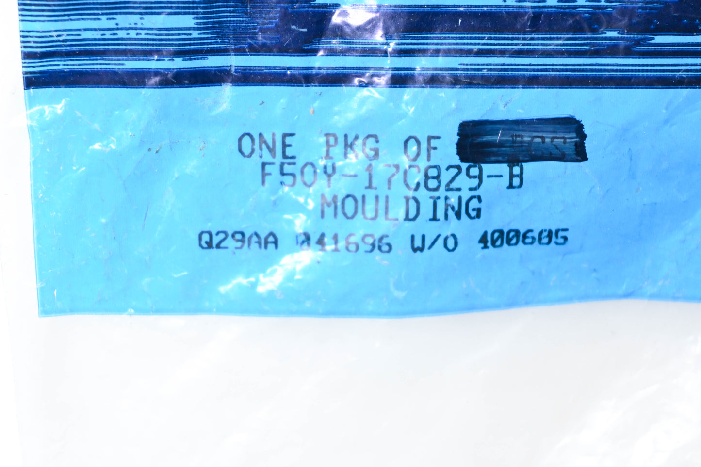 New OEM Ford F5OY-17C829-B Bumper Trim-Impact Strips Qty 6 NOS