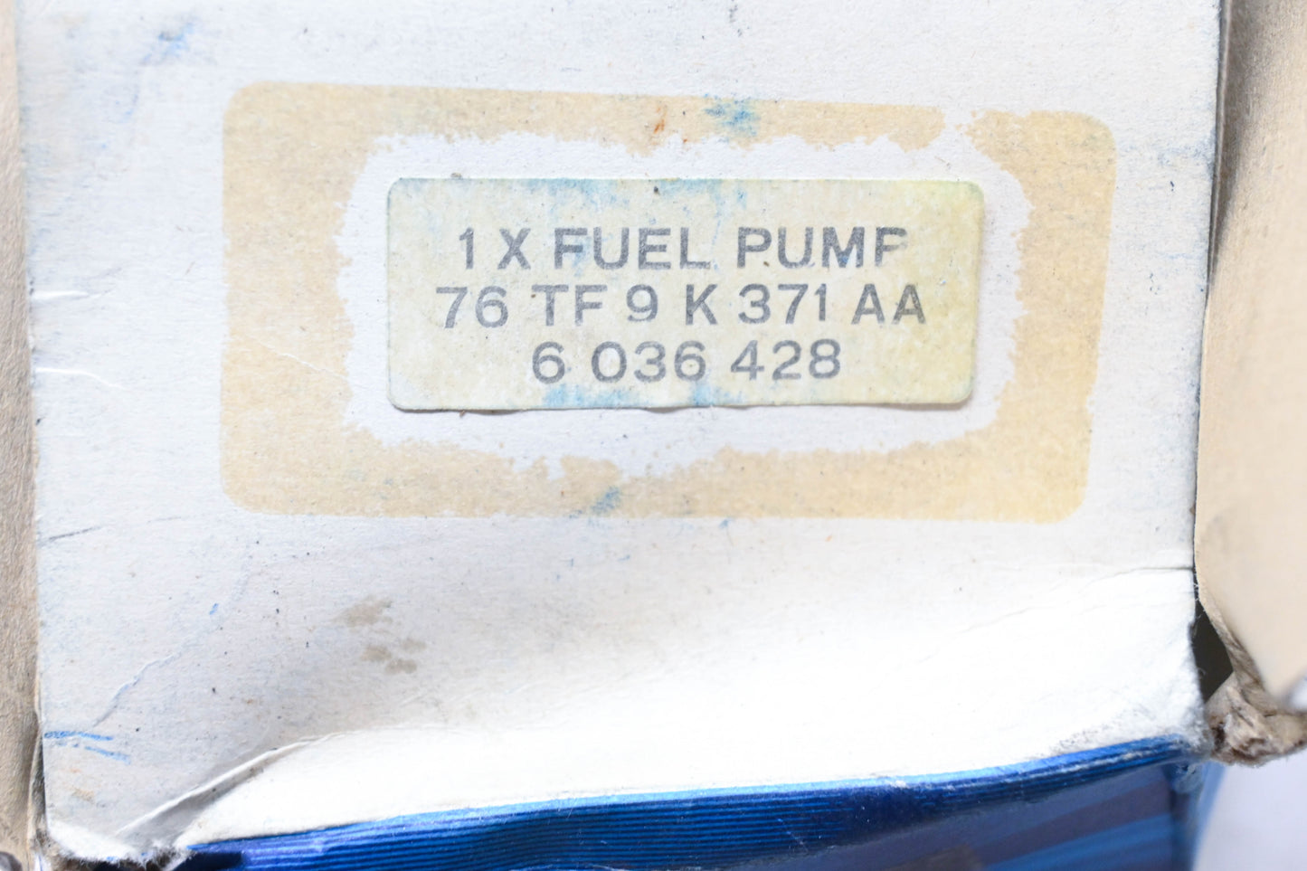 New OEM Ford 76TF-9K371-AA Fuel Pump NOS