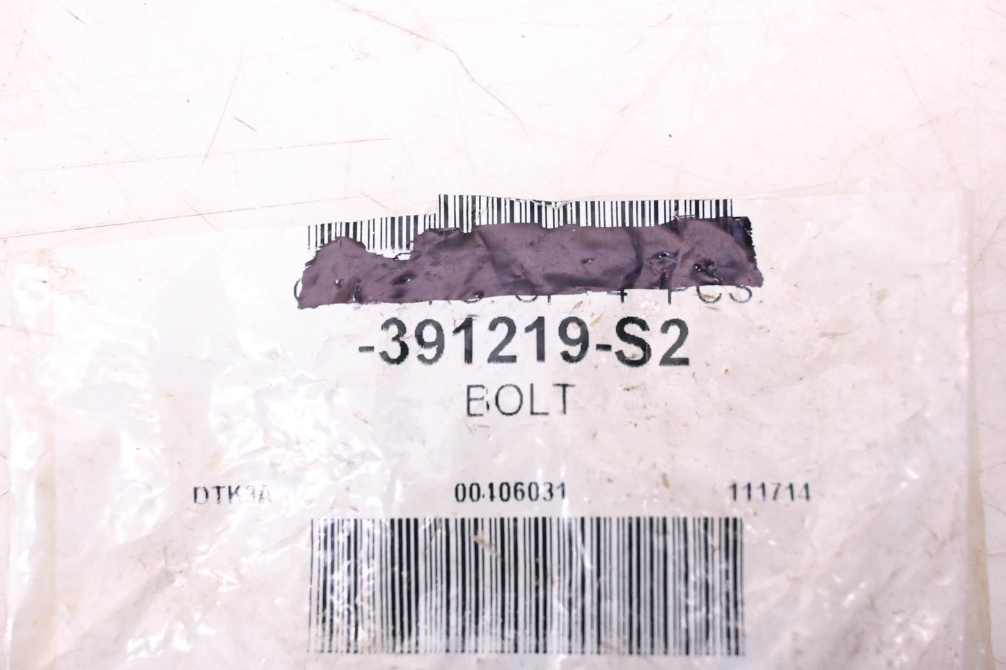 New OEM Ford 391219-S2 Bolt NOS