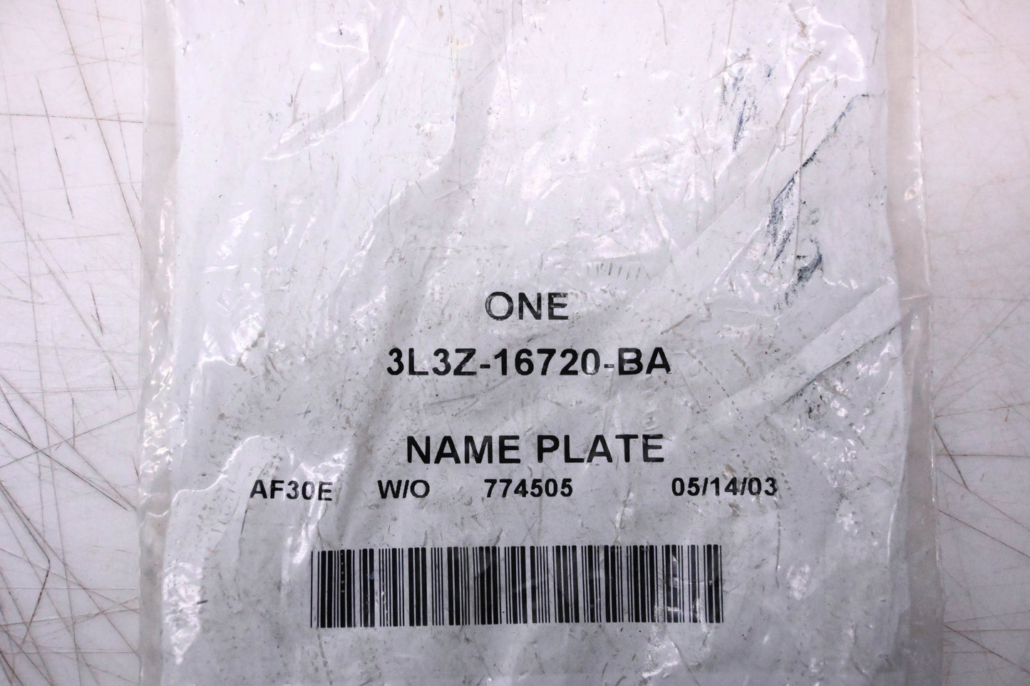 New OEM Ford 3L3Z-16720-BA F-150 Emblem Nameplate NOS
