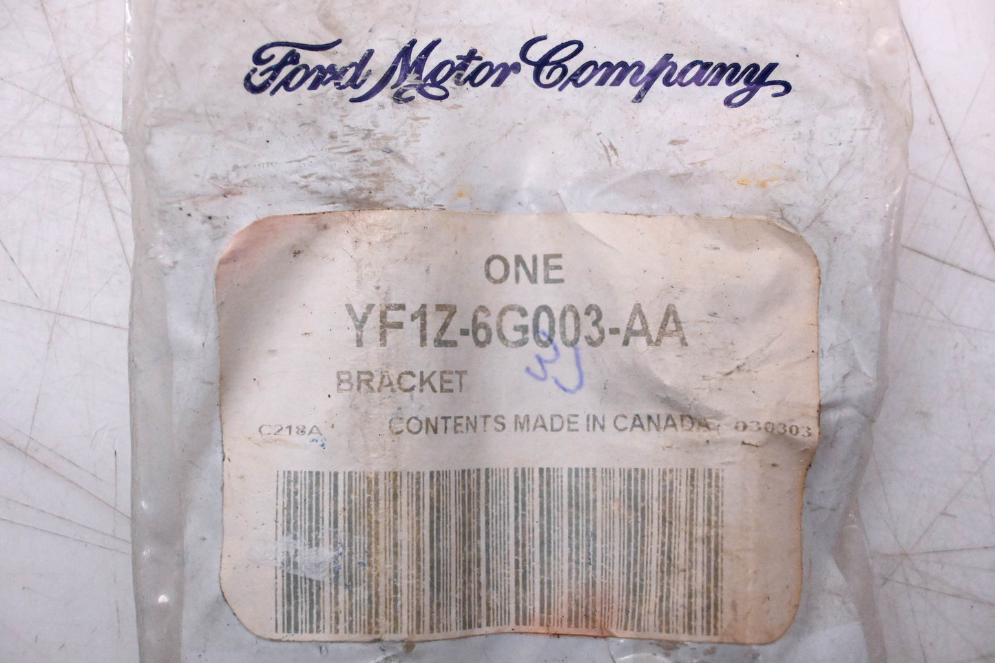 New OEM Ford YF1Z-6G003-AA Bracket NOS
