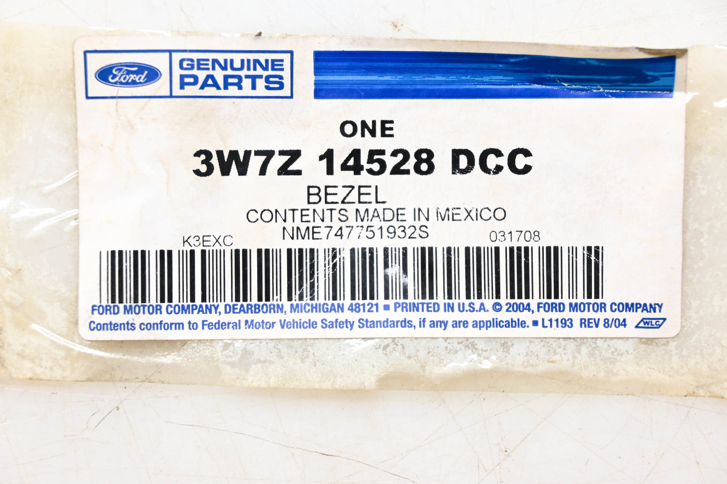 New OEM Ford 3W7Z-14528-DCC Door Switch Housing NOS