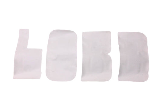 New OEM Ford E6TZ-8342528-AW Luggage Compartment Nameplate Sticker Kit NOS