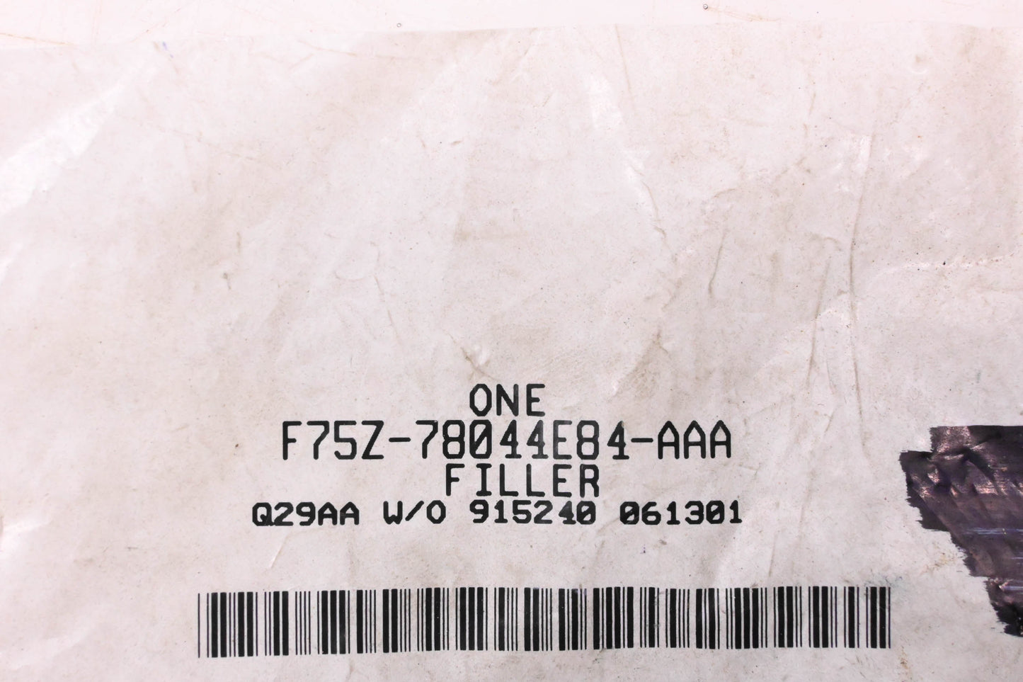 New OEM Ford F75Z-78044E84-AAA Console Trim Panel Filler NOS