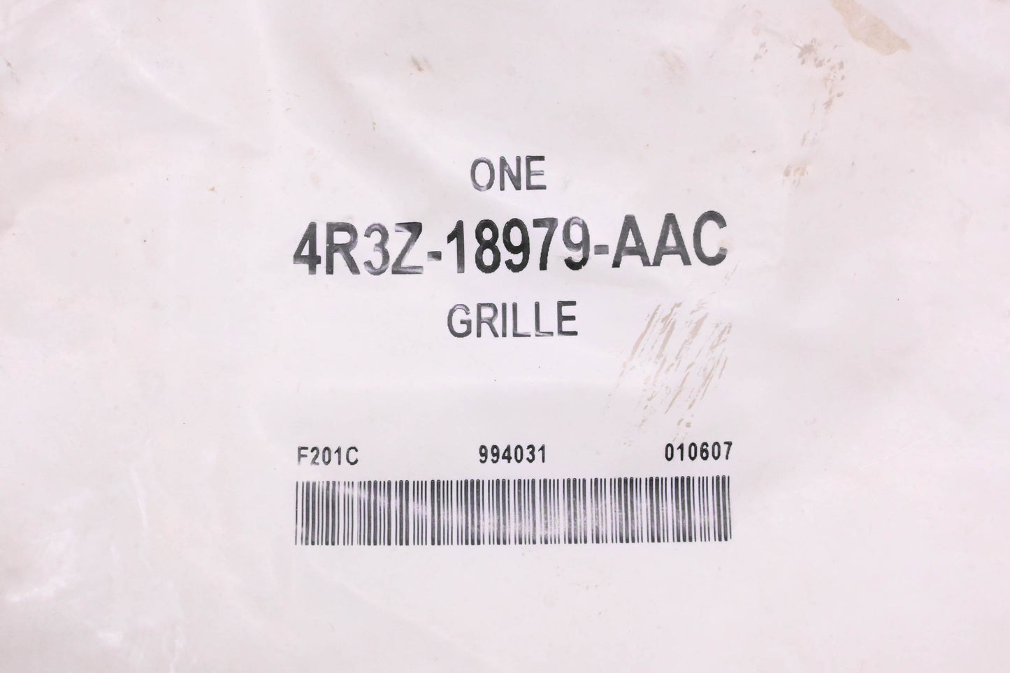 New OEM Ford 4R3Z-18979-AAC Grille NOS