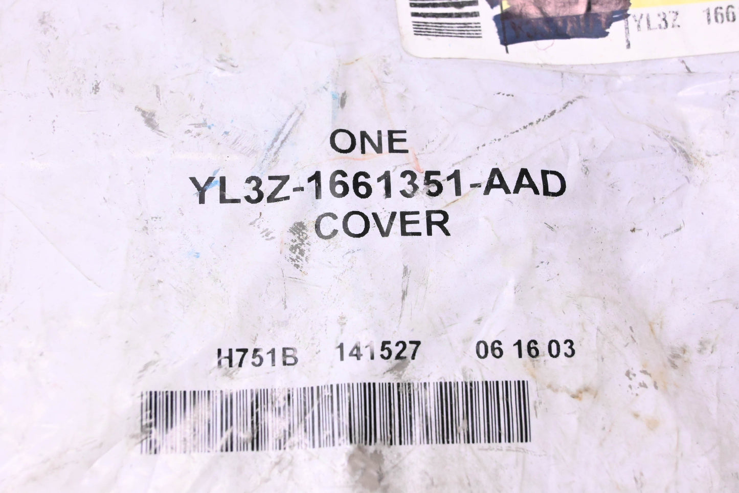 New OEM Ford YL3Z-1661351-AAD Rear Left Seat Latch Cover NOS