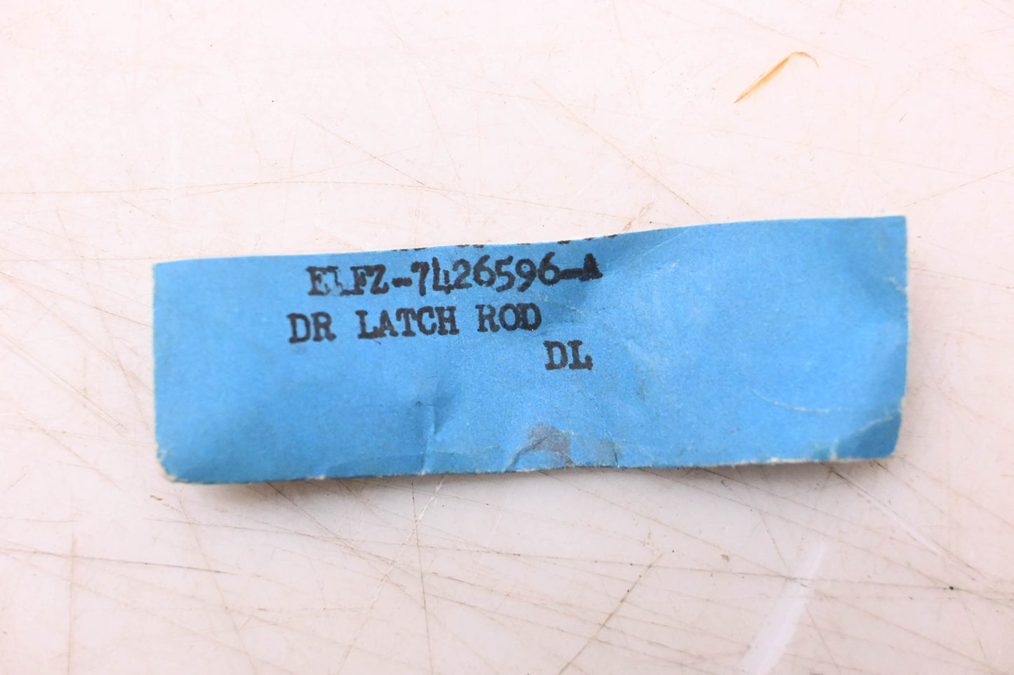 New OEM Ford E1FZ-7426596-A Right Side Rear Door Lock Rod NOS