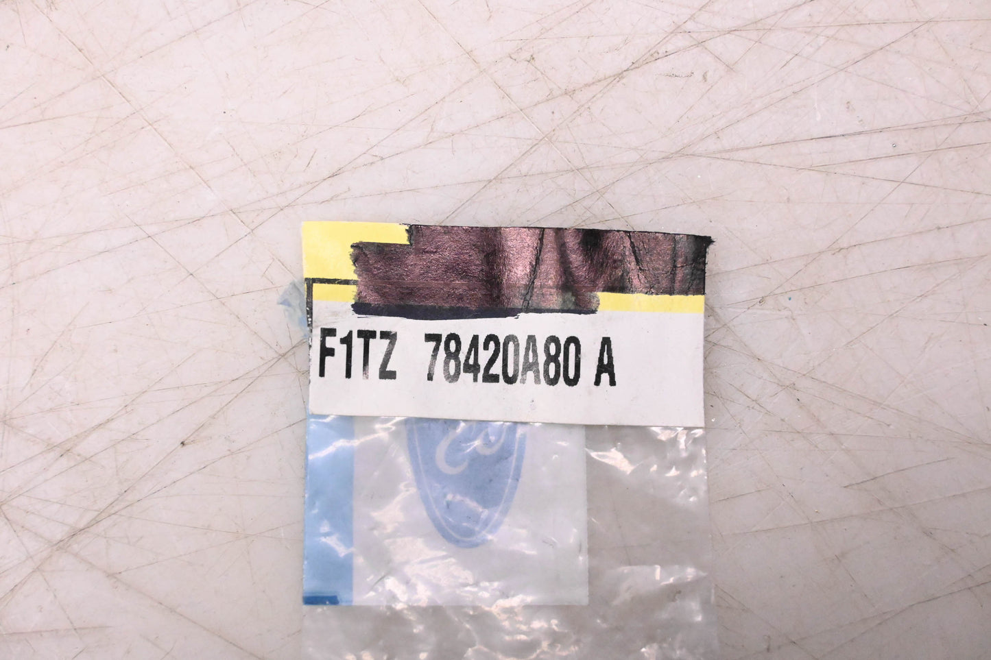 New OEM Ford F1TZ-78420A80-A Rear Window Hinge Mounting Plate NOS