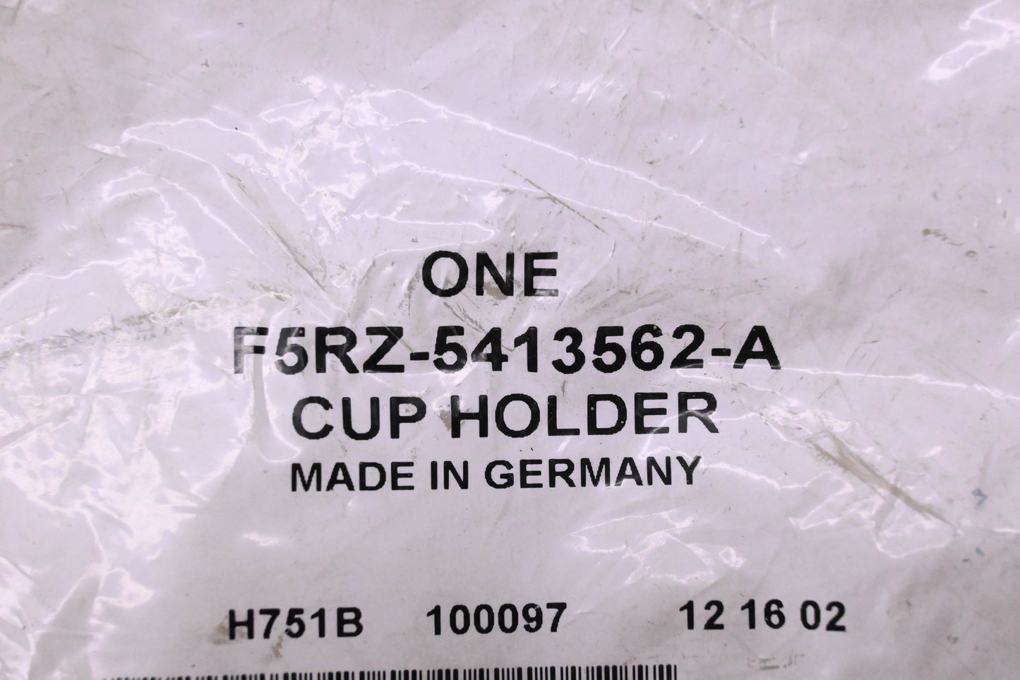 New OEM Ford F5RZ-5413562-A Cup Holder NOS
