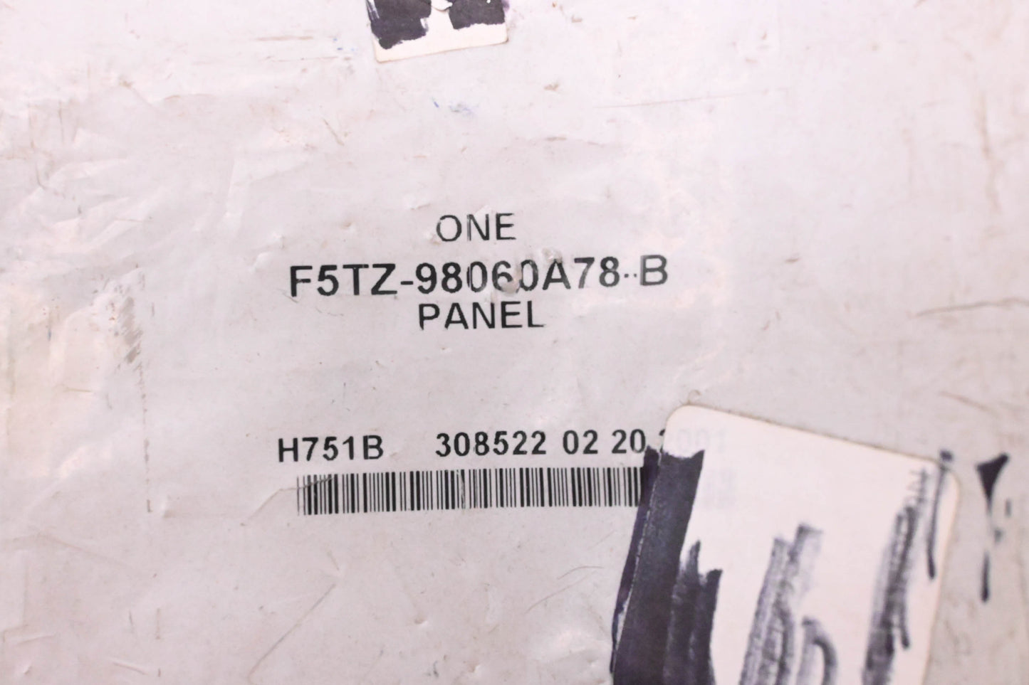 New OEM Ford F5TZ-98060A78-B Front Glove Box Panel NOS