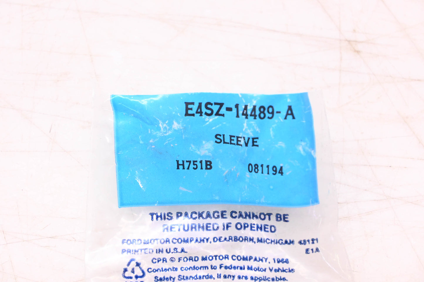 New OEM Ford E4SZ-14489-A Wiring Harness Connector Sleeve NOS