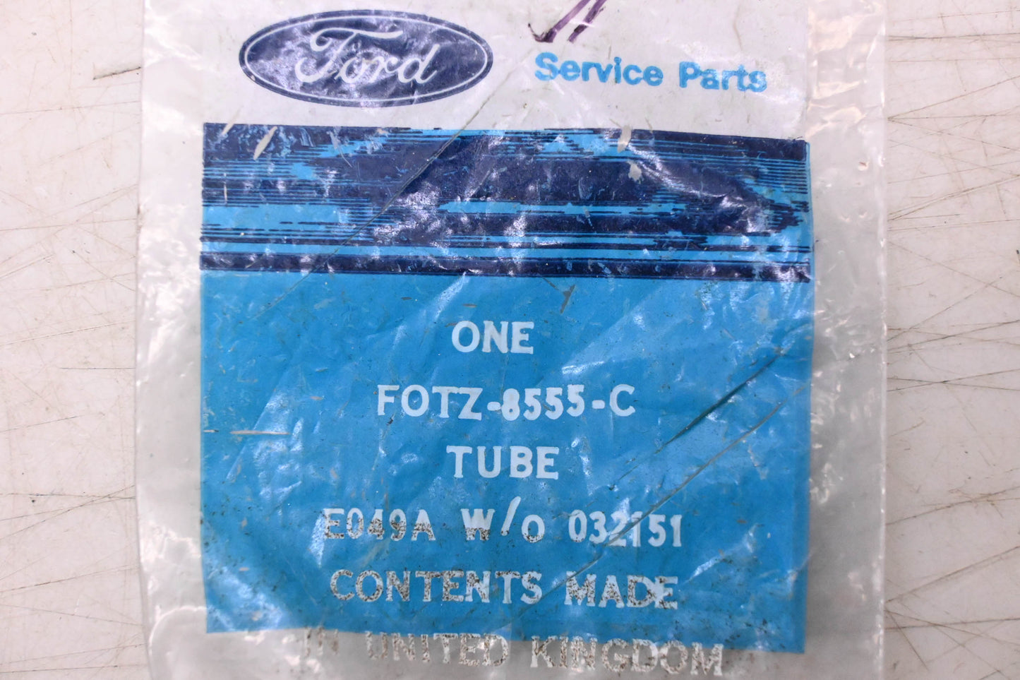 New OEM Ford FOTZ-8555-C Water Pump Tube NOS
