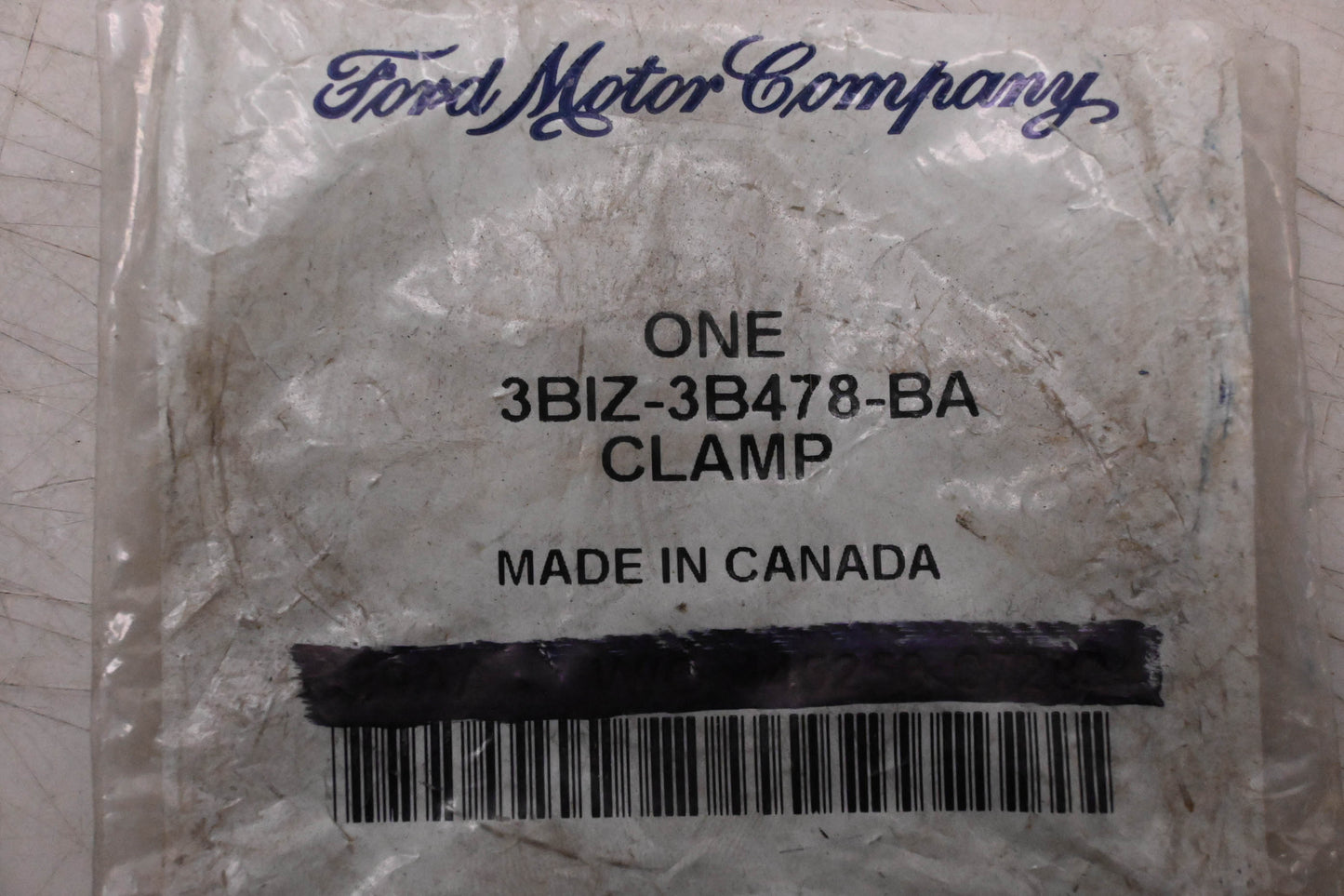 New OEM Ford 3B1Z-3B478-BA Clamp NOS