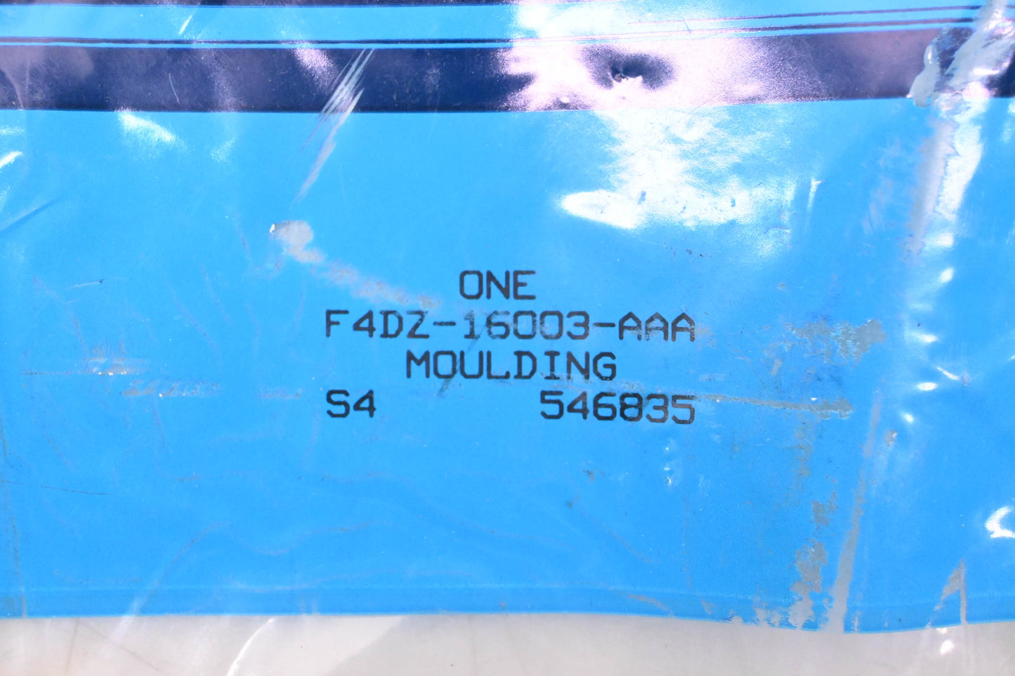 New OEM Ford F4DZ-16003-AAA Blue Moulding NOS