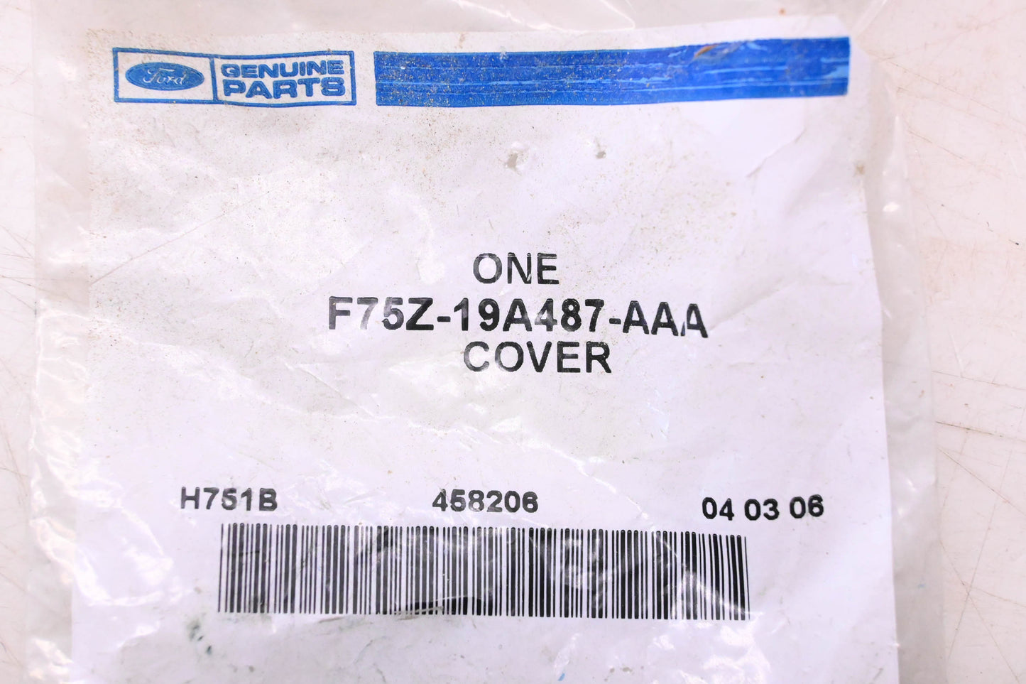 New OEM Ford F75Z-19A487-AAA Floor Console Cover NOS