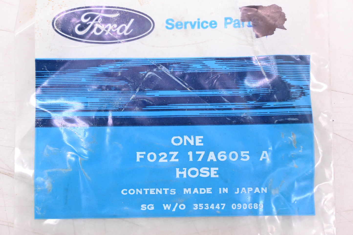New OEM Ford FO2Z-17A605-A 13" Windhsield Washer Hose NOS