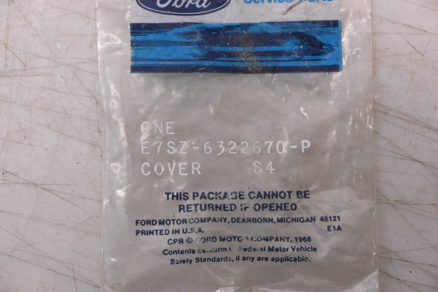 New OEM Ford E7SZ-6322670-P Door Pull Handle Cover NOS