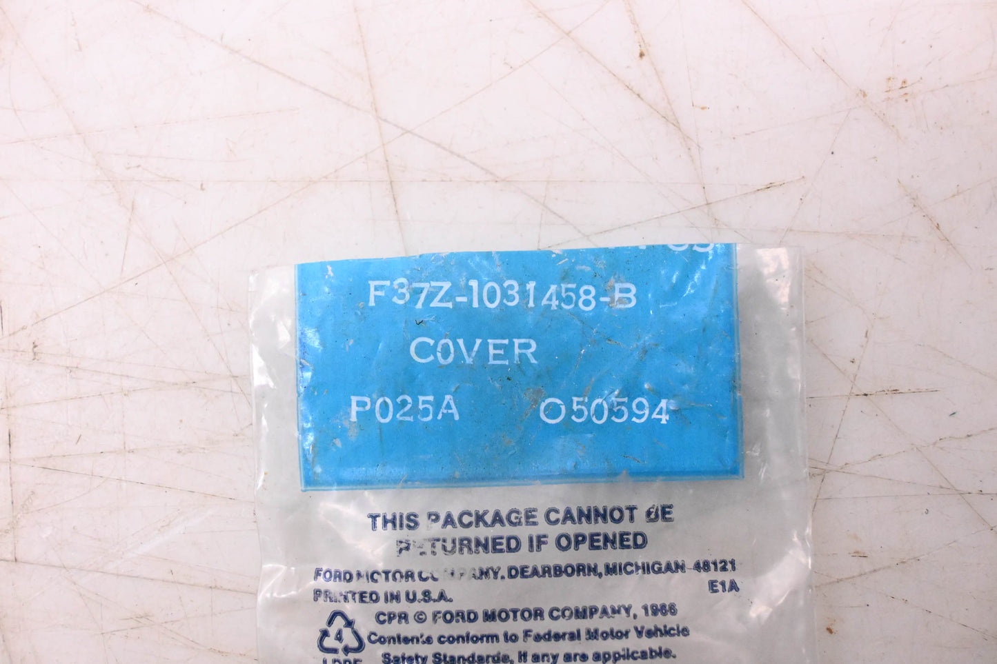 New OEM Ford F37Z-1031458-B Assist Handle Cover Retainer NOS