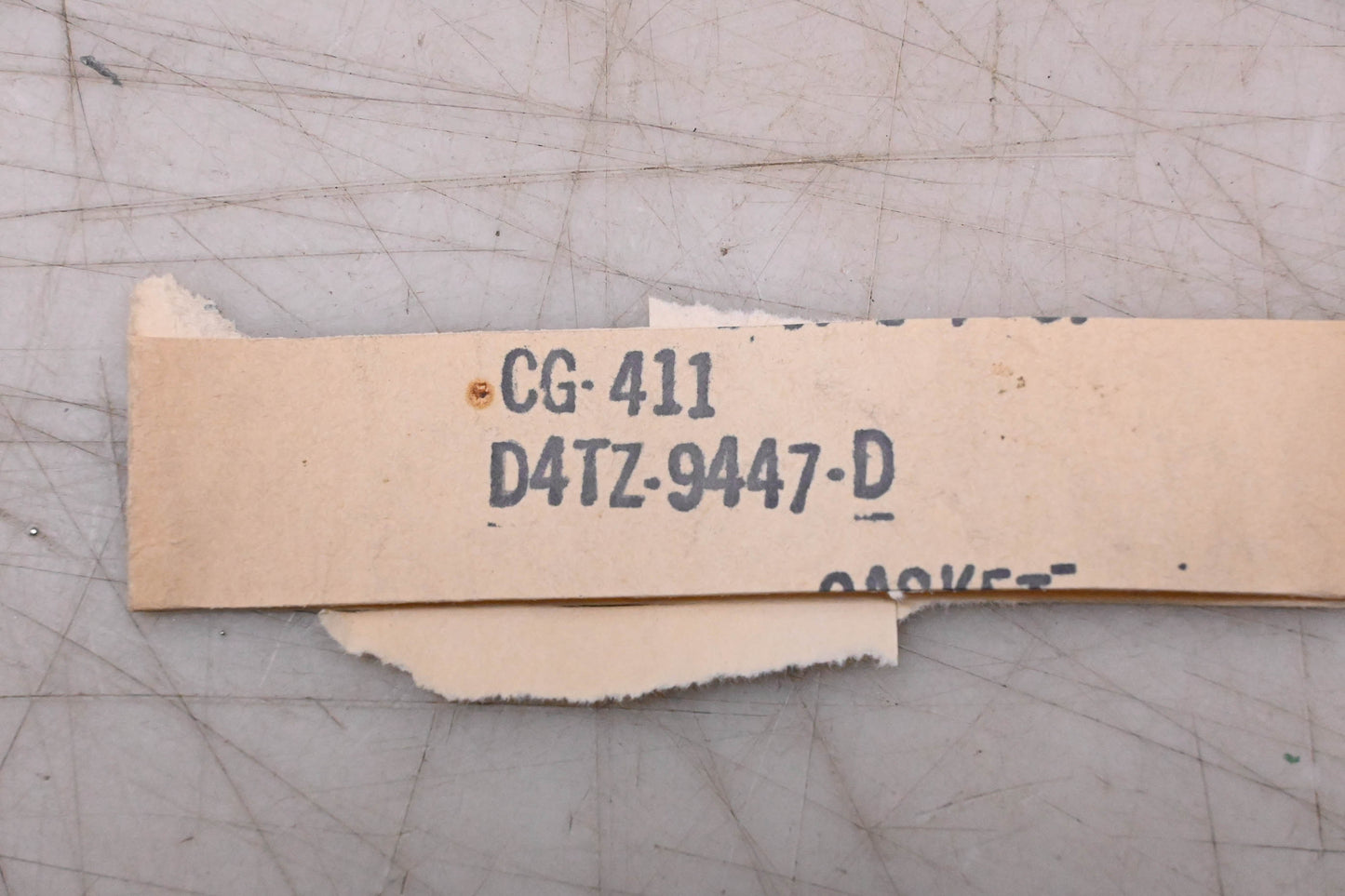 New OEM Motorcraft CG-411, D4TZ-9447-D Carburetor Gasket NOS