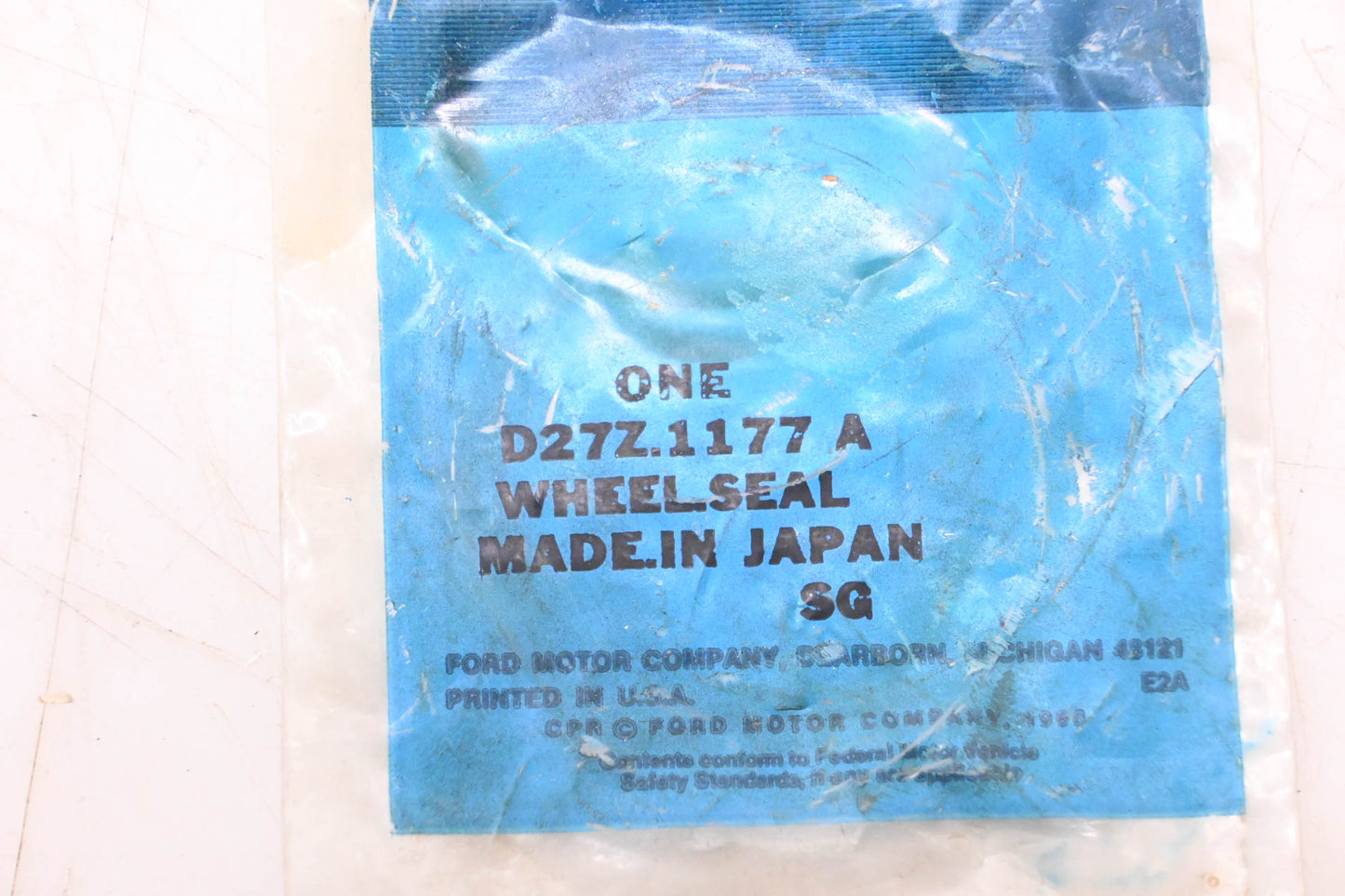 New OEM Ford D27Z-1177-A Wheel Seal NOS