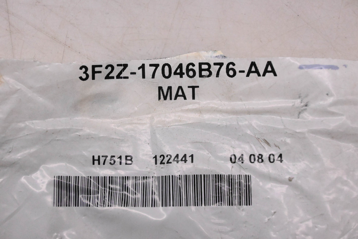 New OEM Ford 3F2Z-17046B76-AA Center Console Mat NOS