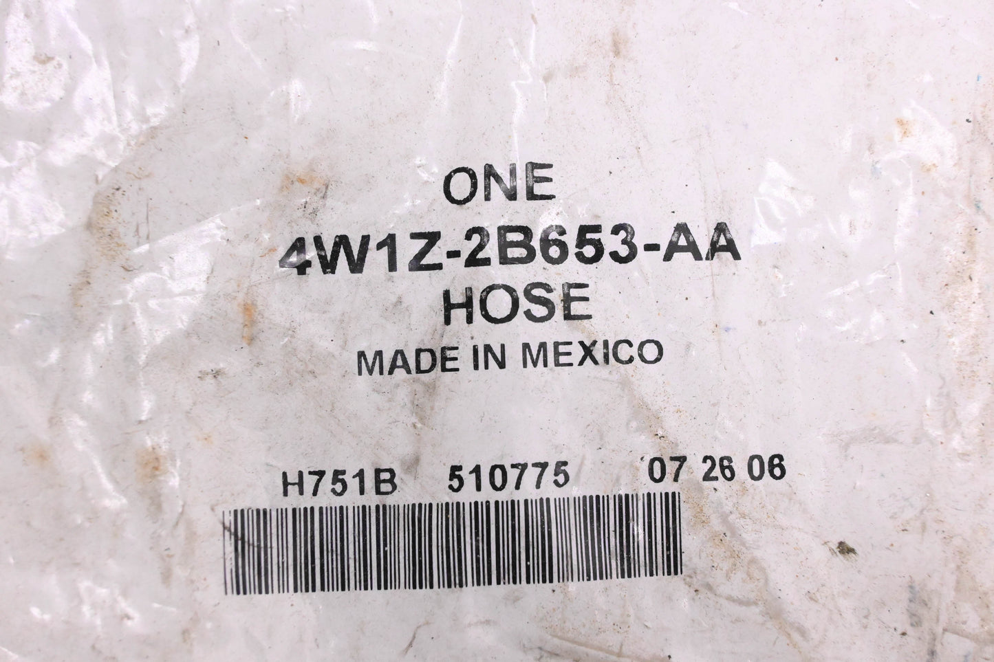 New OEM Ford 4W1Z-2B653-AA Hose Assembly NOS