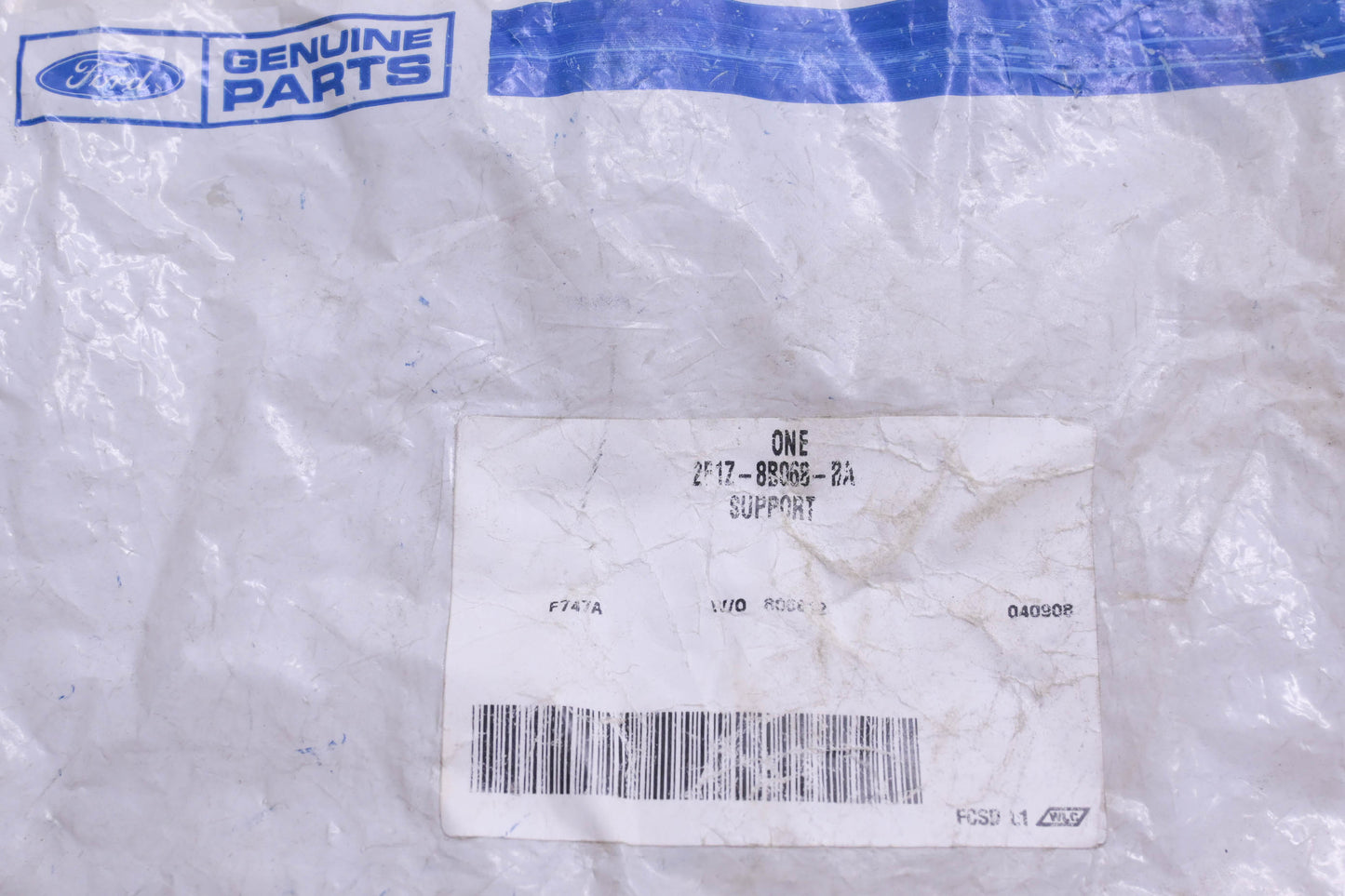 New OEM Ford 2F1Z-8B068-BA, 2F12-8084-AA Radiator Mount Support Bracket NOS