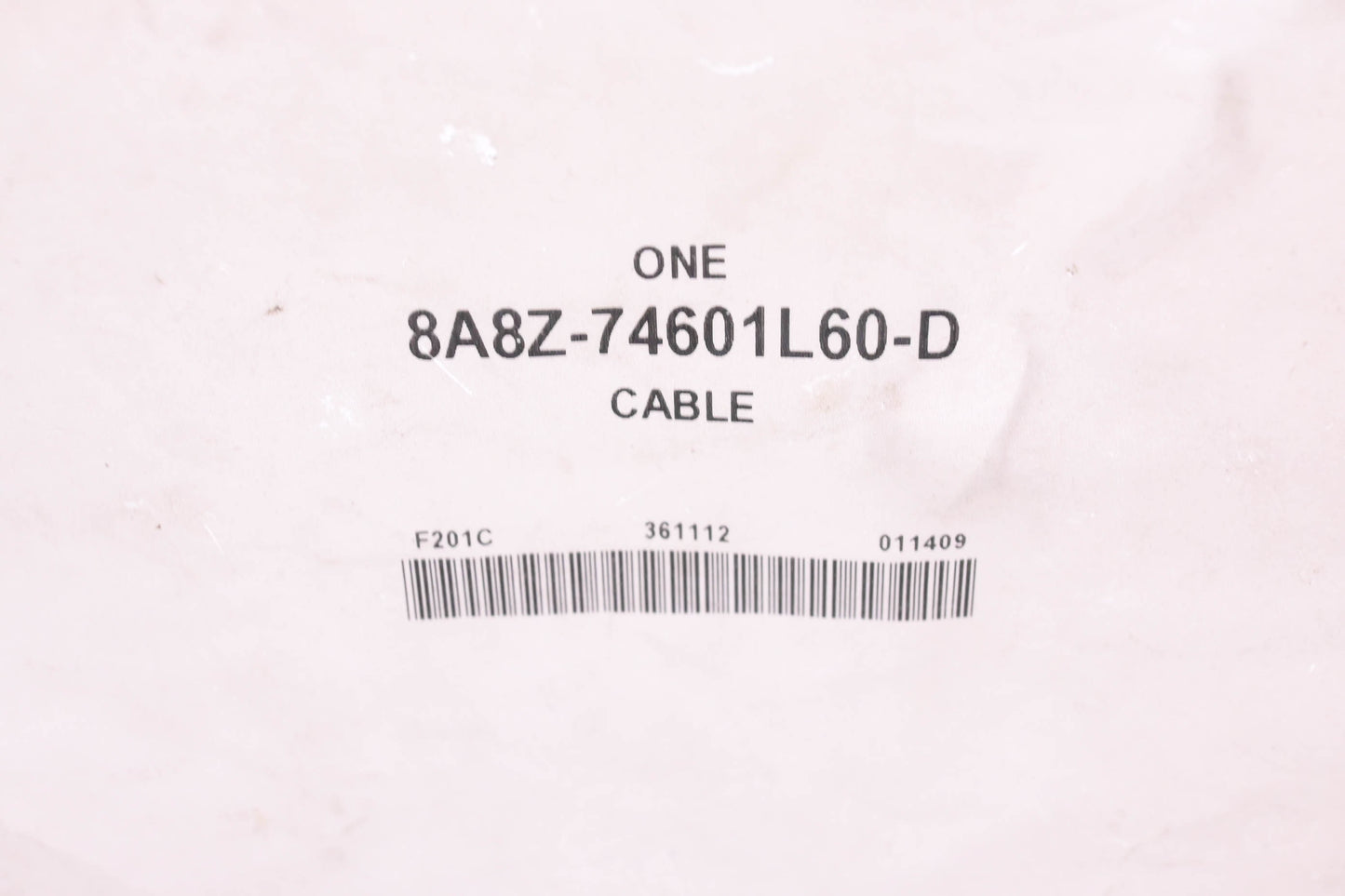 New OEM Ford 8A8Z-74601L60-D Release Cable NOS