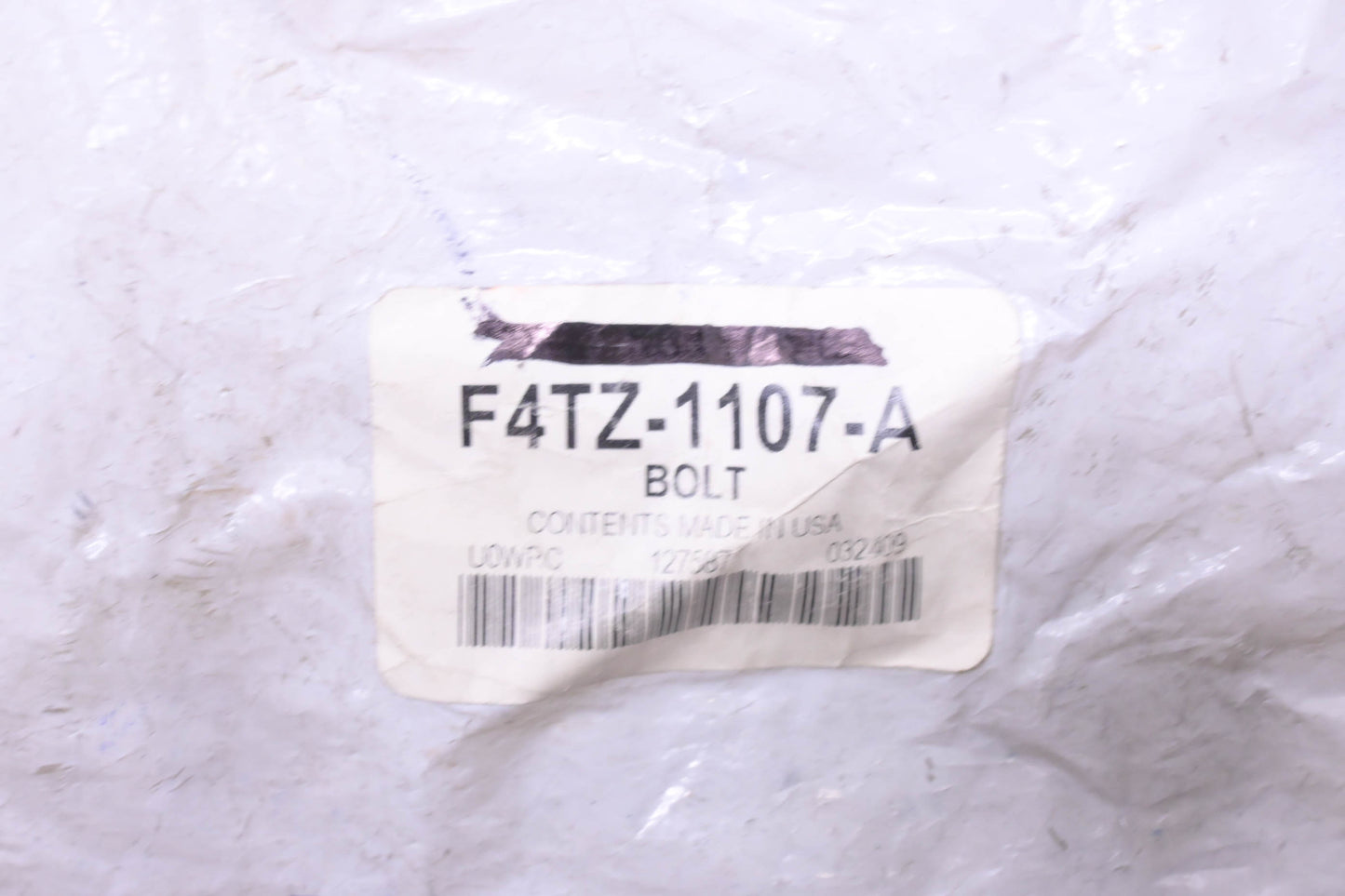 New OEM Ford F4TZ-1107-A Bolt NOS