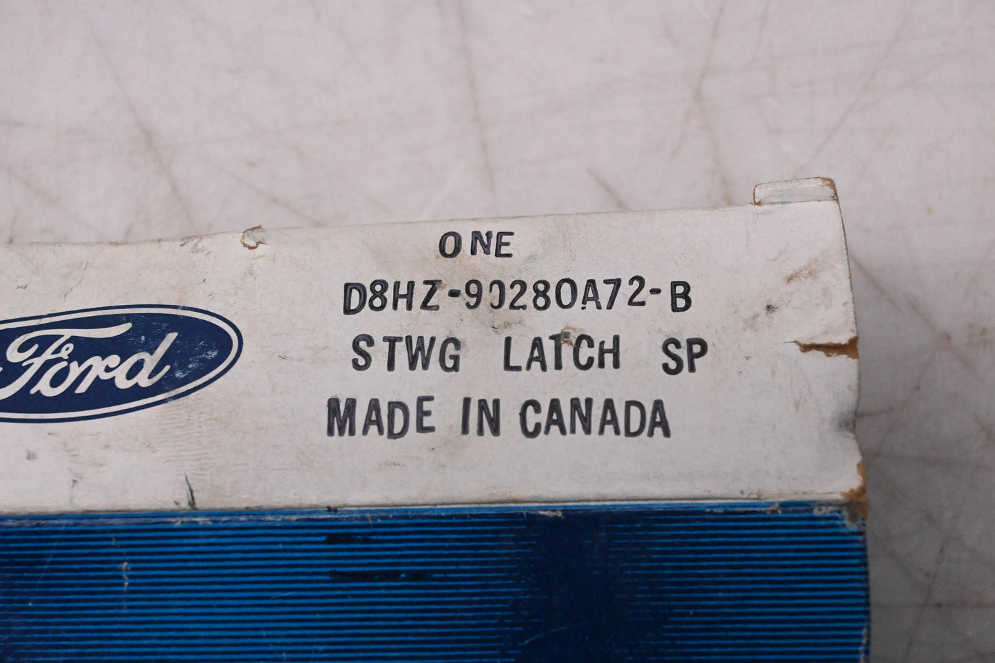 New OEM Ford D8HZ-90280A72-B Swing Latch Assembly NOS