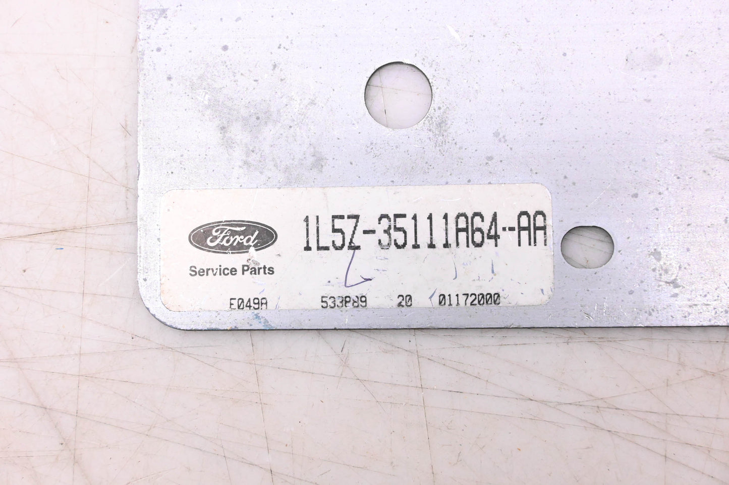New OEM Ford 1L5Z-35111A64-AA Bracket Plate NOS