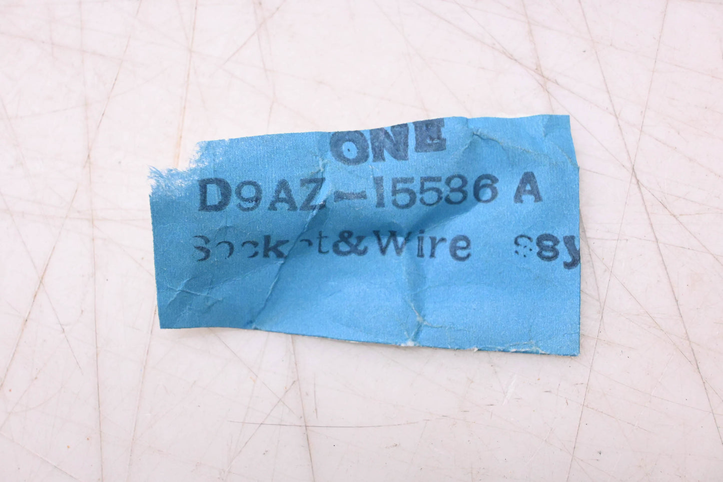 New OEM Ford D9AZ-15536-A Backup Lamp Socket Wire Assembly NOS