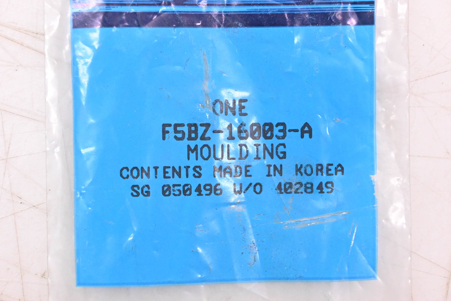New OEM Ford F5BZ-16003-A Blue-Green Moulding NOS