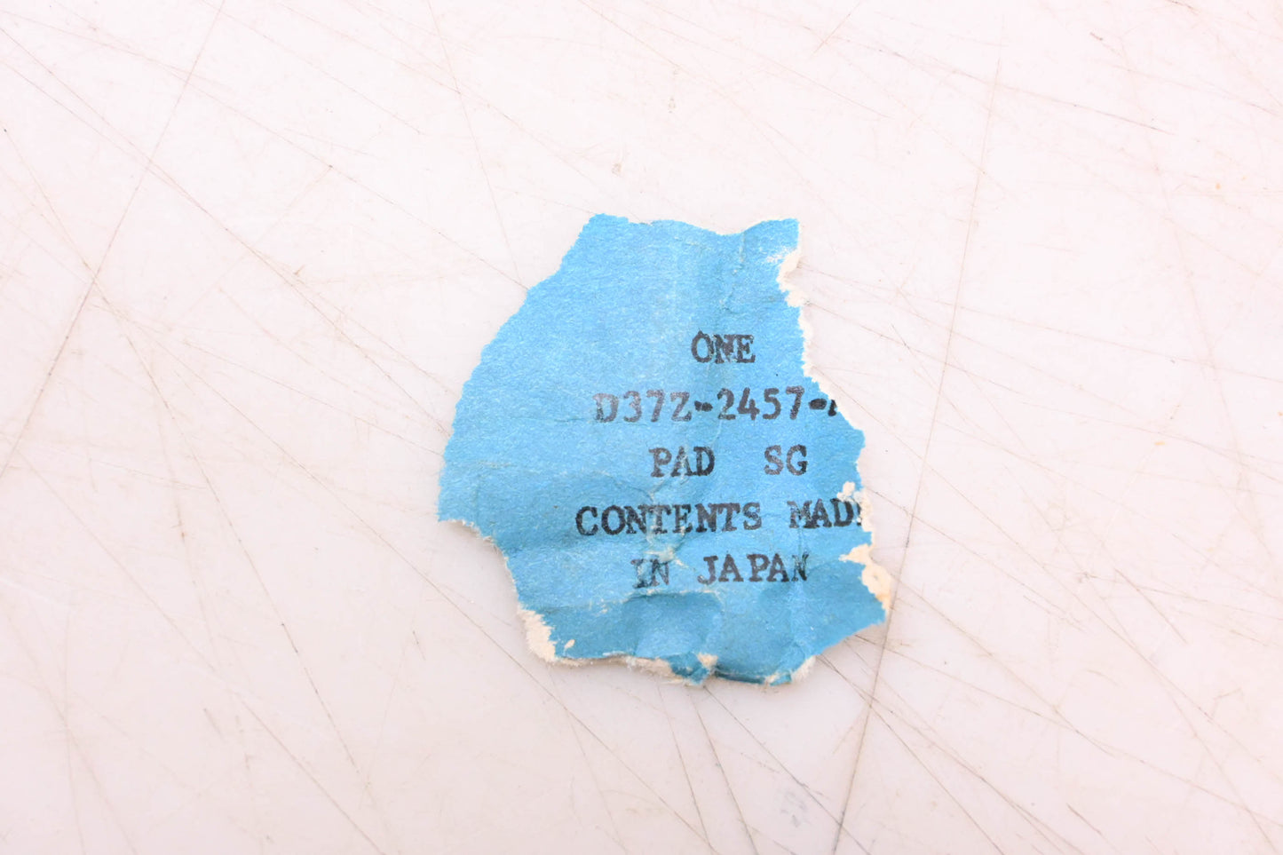 New OEM Ford D37Z-2457-A Pedal Plate Pad NOS