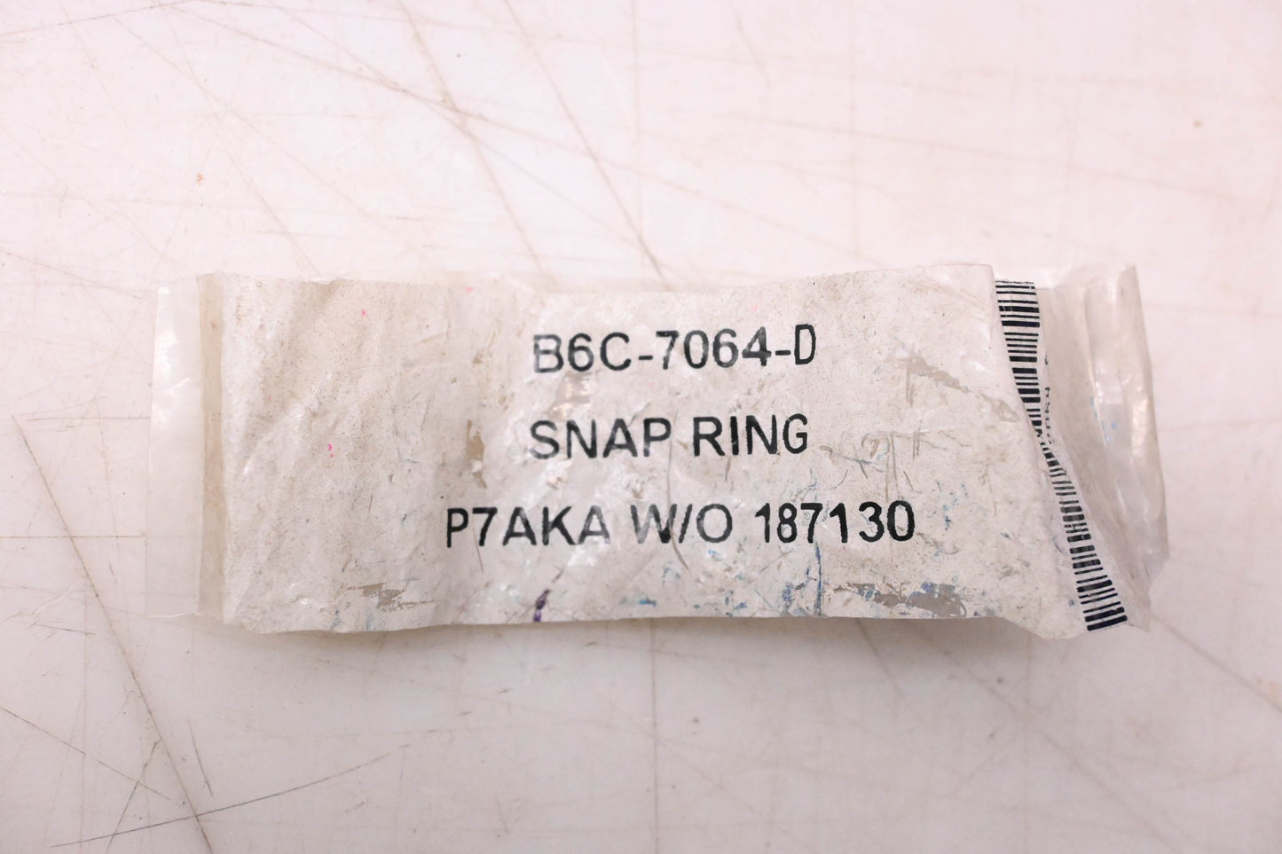 New OEM Ford B6C-7064-D Snap Rings Qty 4 NOS